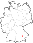 Karte Furth, Kreis Landshut